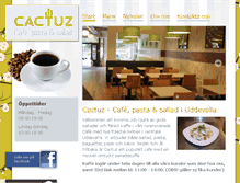 Tablet Screenshot of cactuz.nu